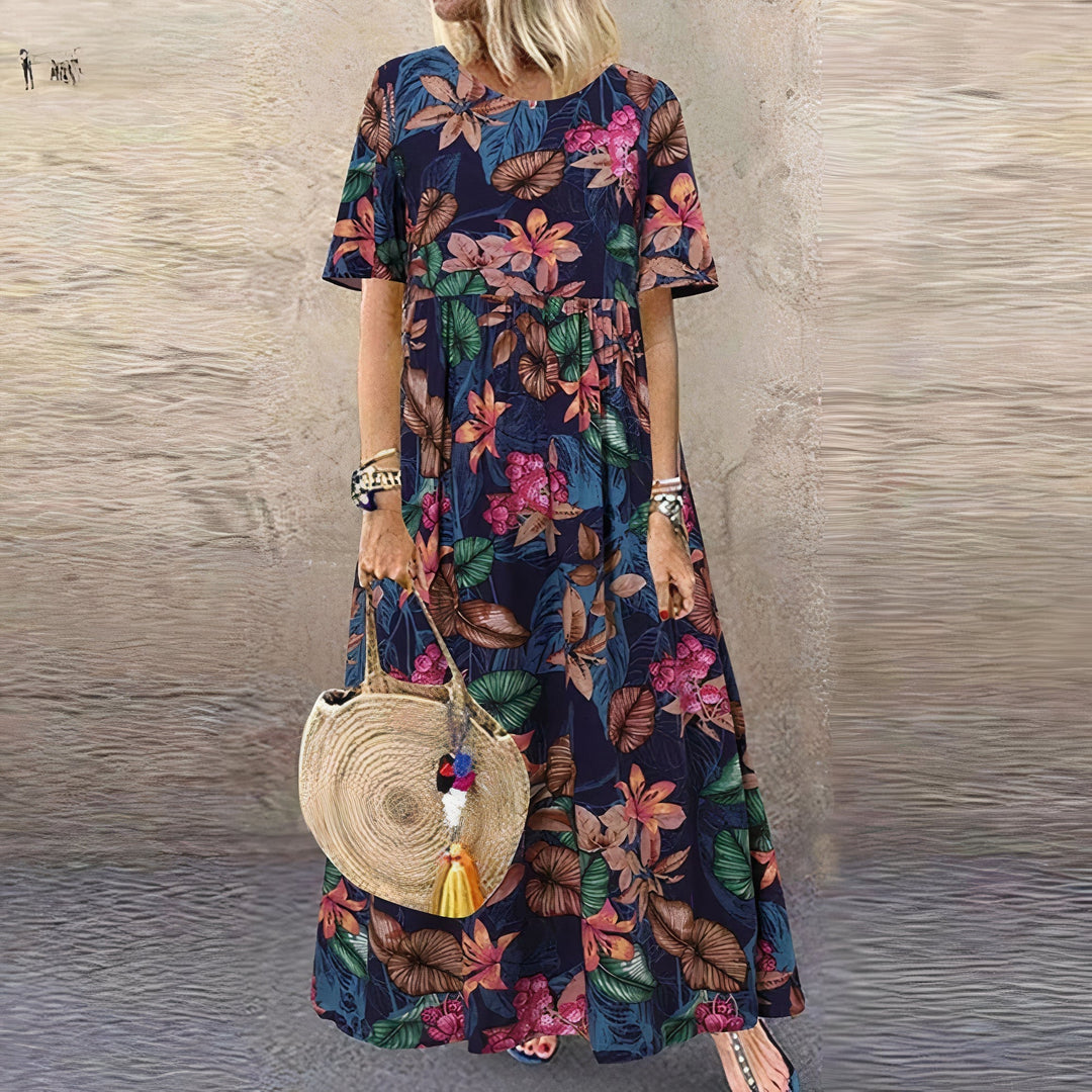 Lise™ | Stunning Floral Maxi Dress