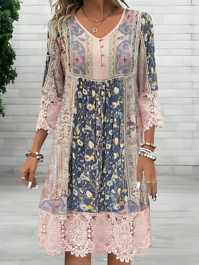 Amira™ | Elegant Bohemian Maxi Dress