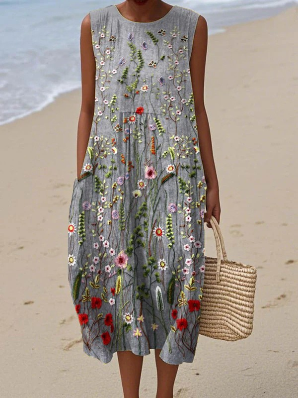 Aria - Casual Midi Dress for Everyday Wear