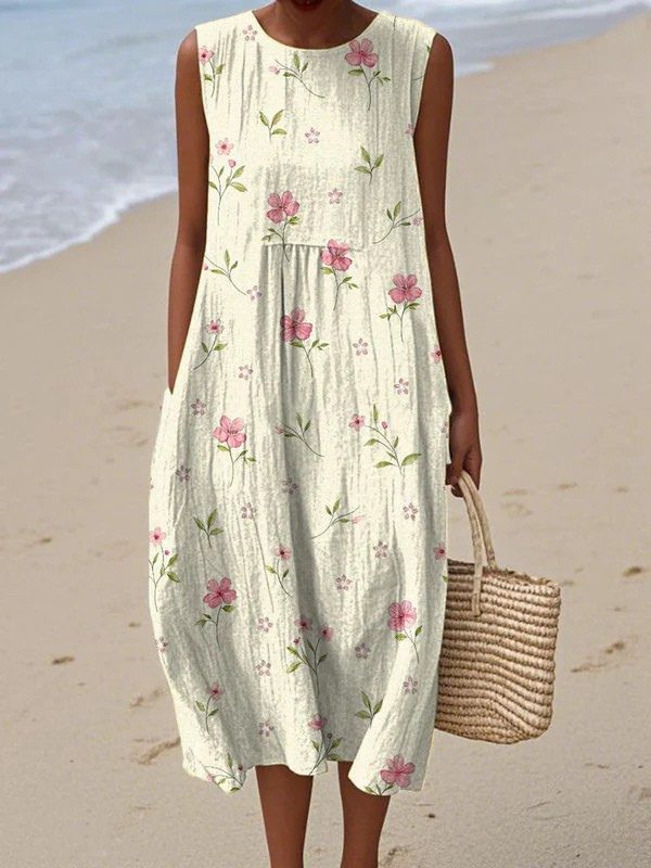 Esme - Casual Midi Dress for Everyday Wear