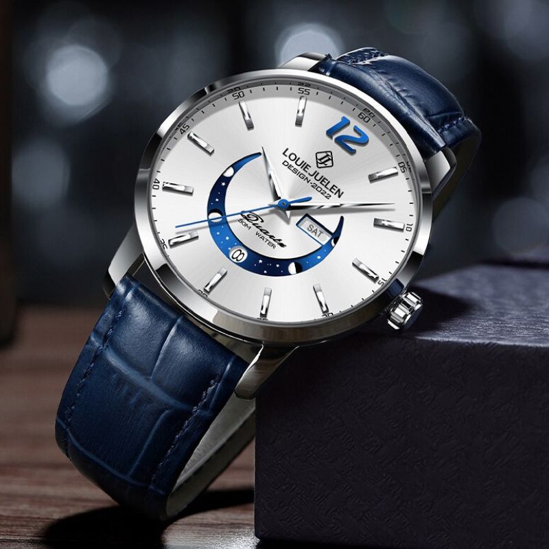 Chic Moonphase Timepiece