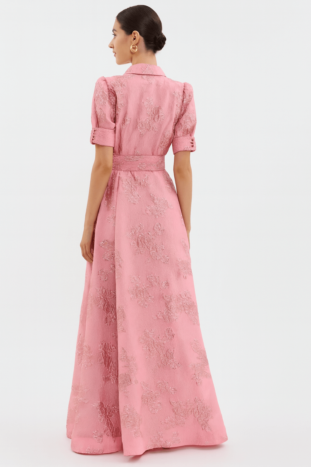 Vivian - Short Puff Sleeves Dress