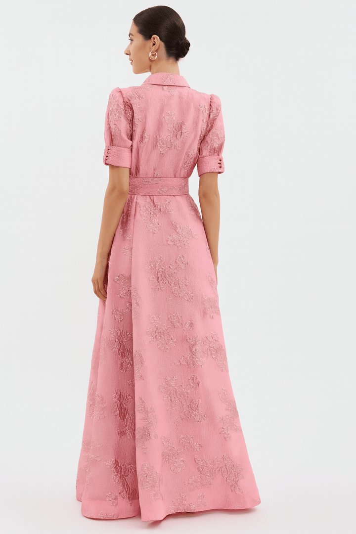 Vivian - Short Puff Sleeves Dress