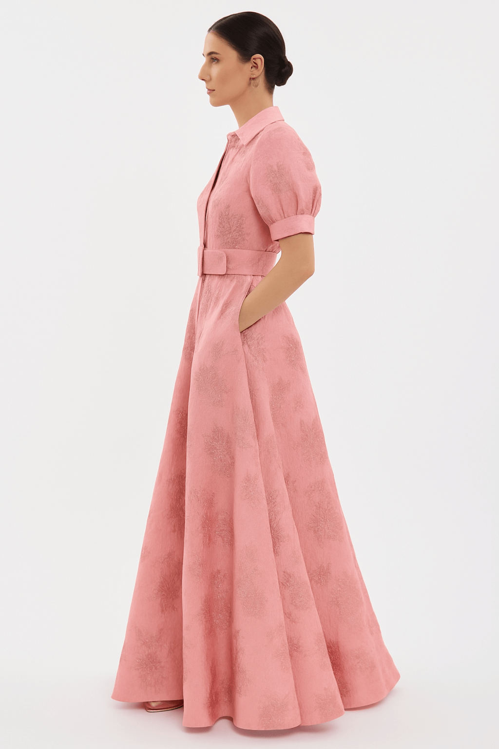 Vivian - Short Puff Sleeves Dress