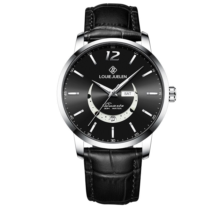 Chic Moonphase Timepiece