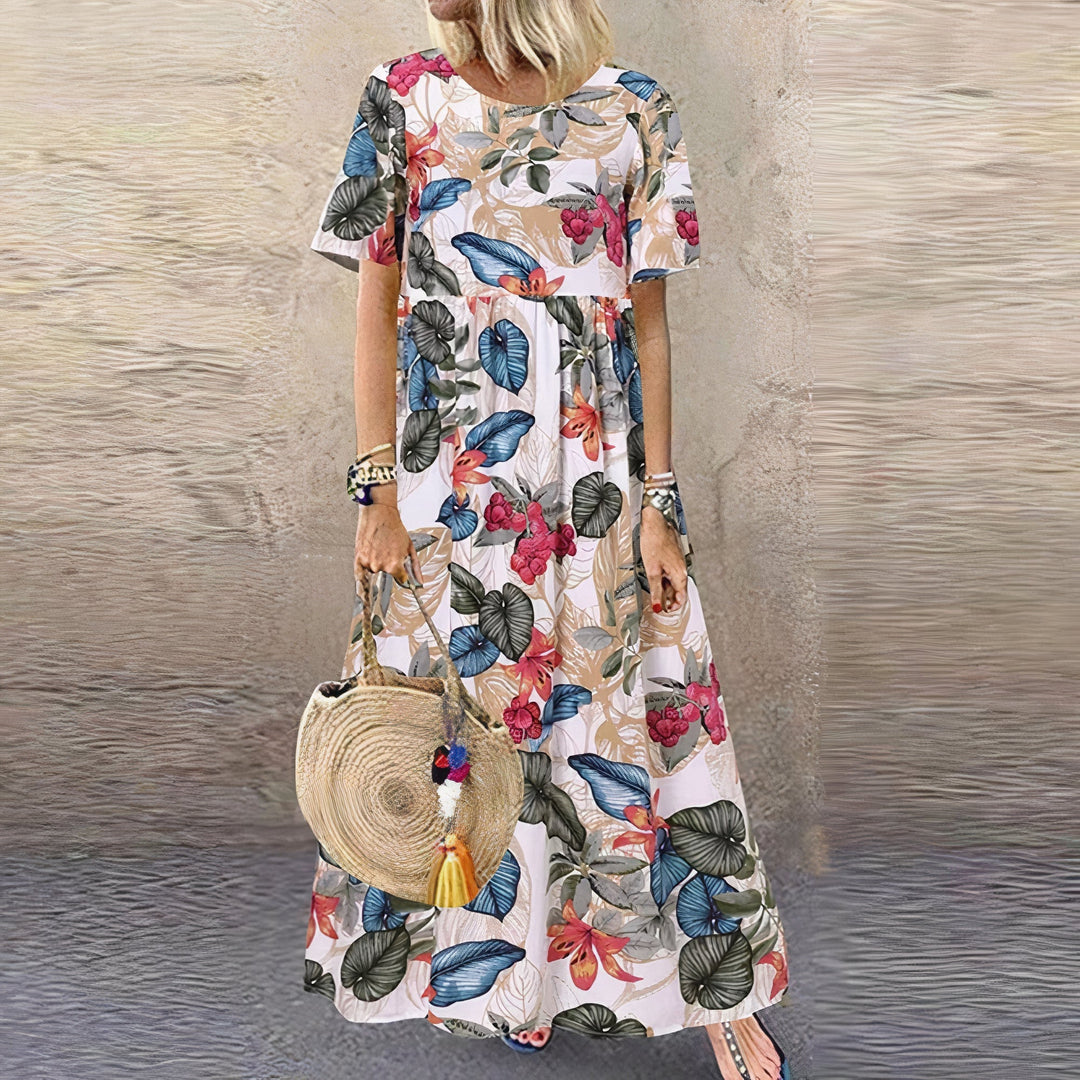 Lise™ | Stunning Floral Maxi Dress