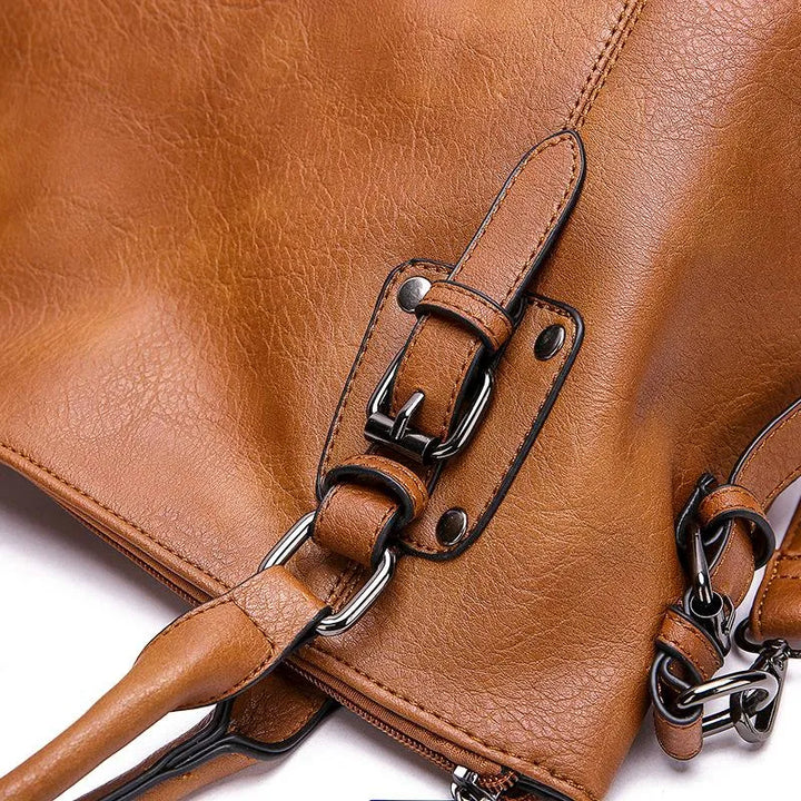 Ava™ Elegant leather shoulder bag