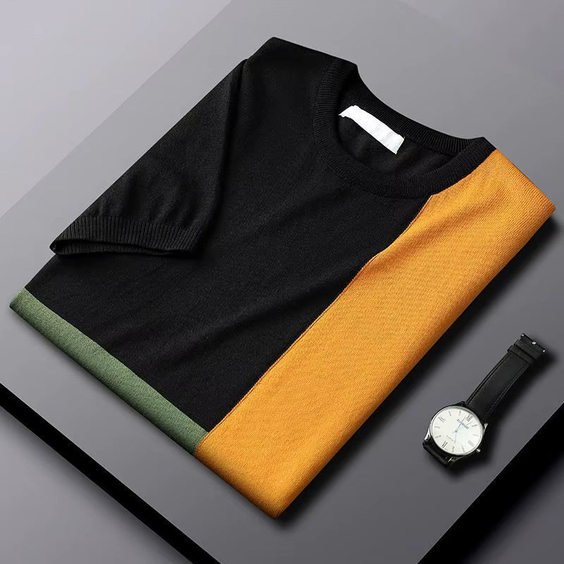 Bauhaus-Inspired Colourblock Shirt