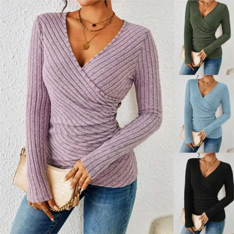 CARMEN - Long Sleeve Tummy Tucking Top