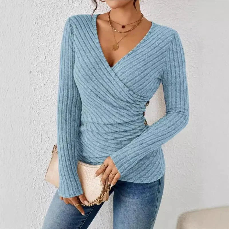 CARMEN - Long Sleeve Tummy Tucking Top