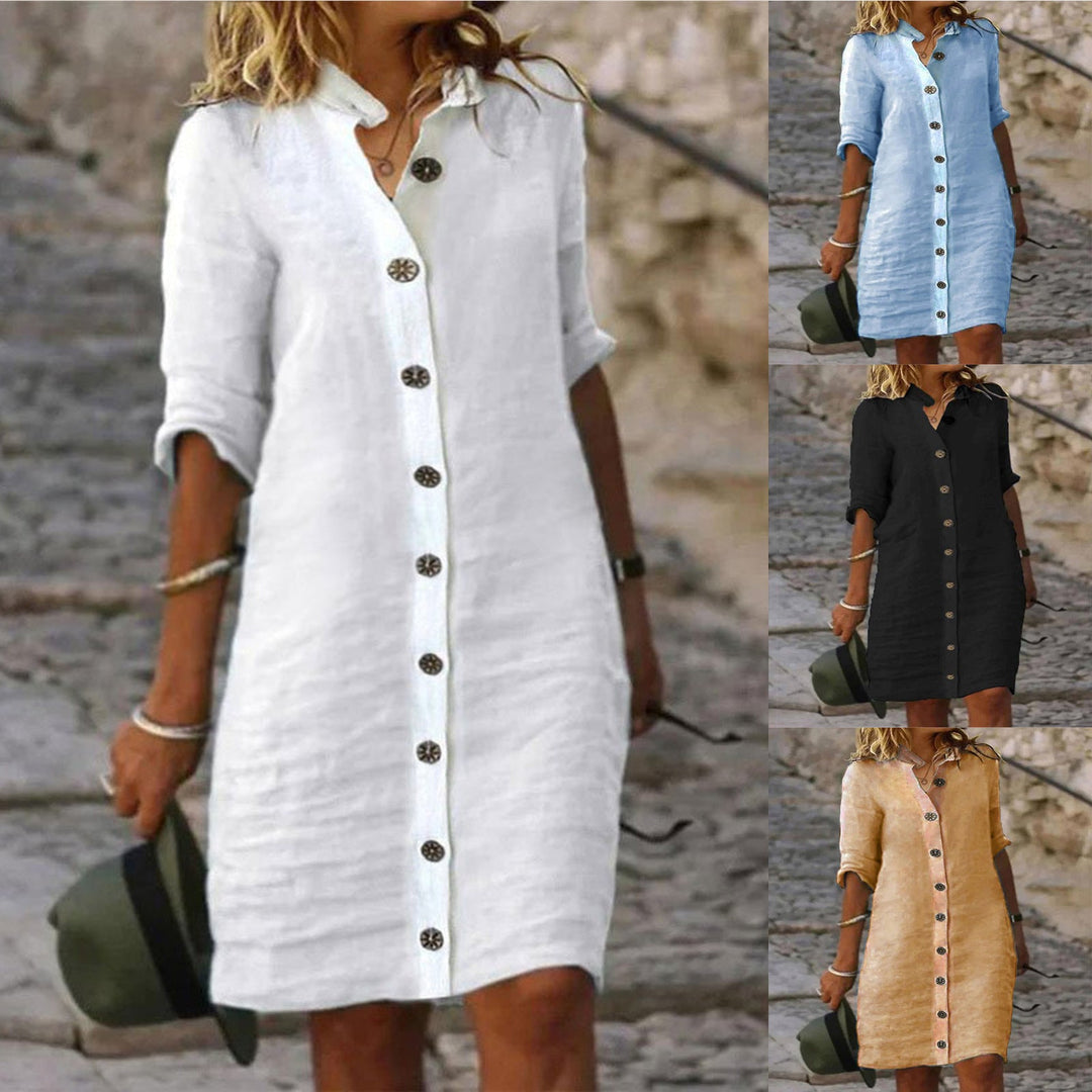 Patty Cotton & Linen Dress