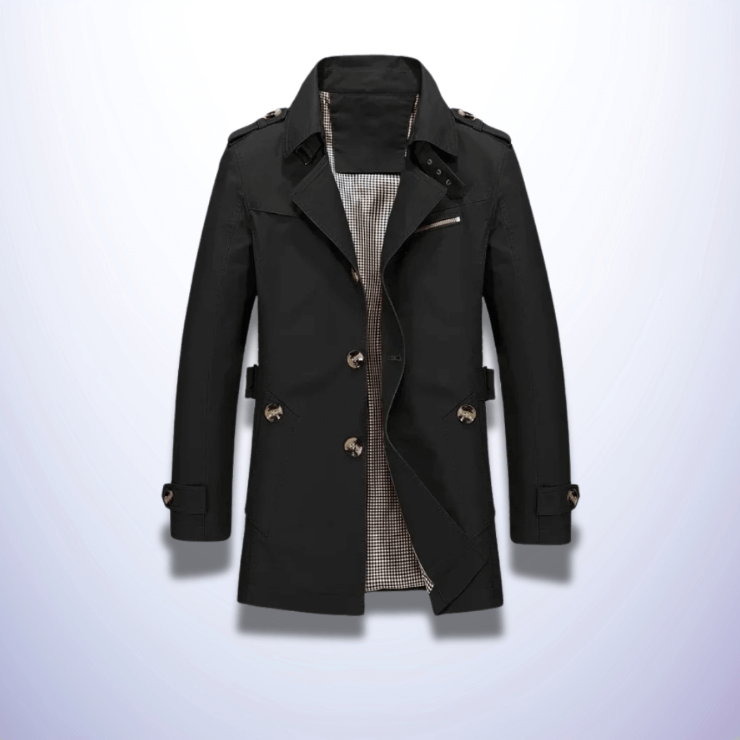 LEDUNTINO Long Section Trench Coat