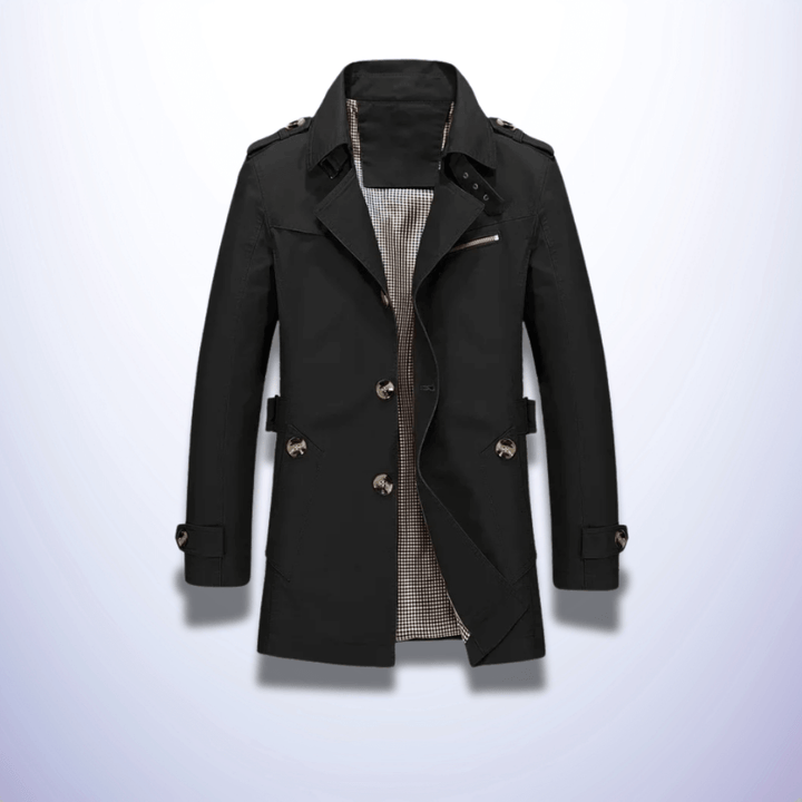 LEDUNTINO Long Section Trench Coat