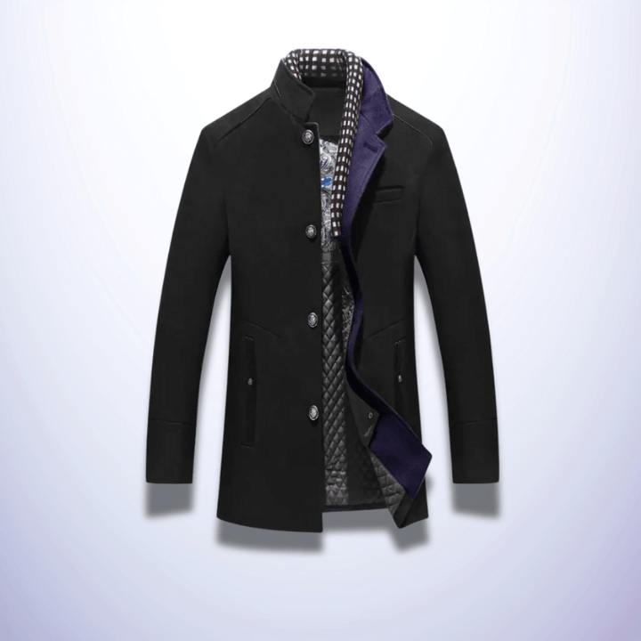 Exeter | Winter Coat with Thickened Scarf Collar