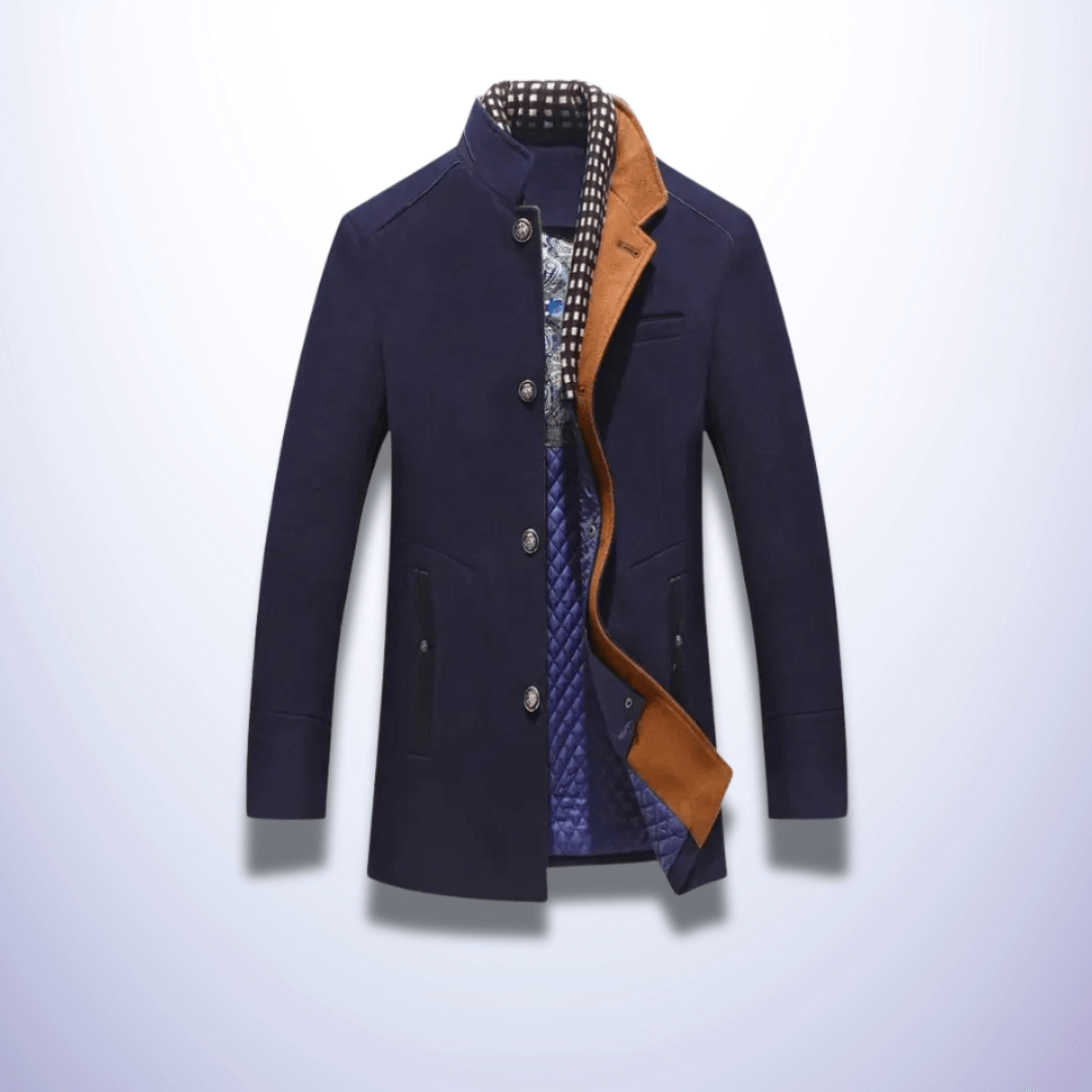 Exeter | Winter Coat with Thickened Scarf Collar