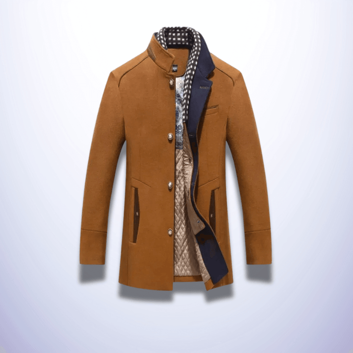 Exeter | Winter Coat with Thickened Scarf Collar