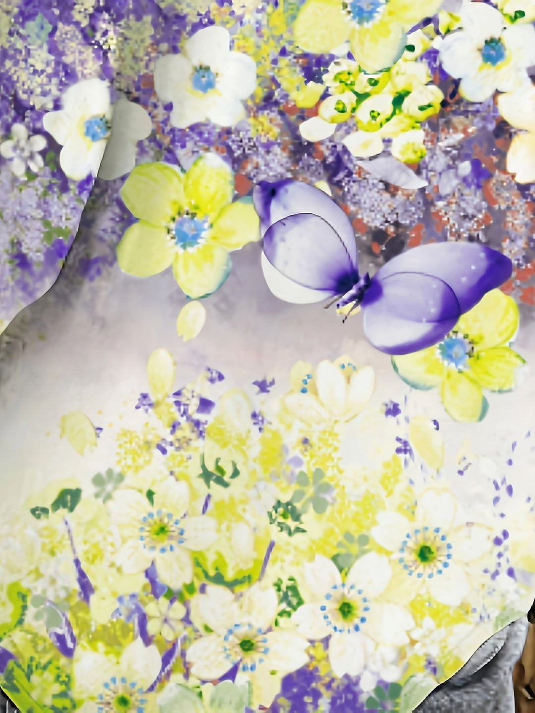 Naomi™ | Long Sleeve Collared Shirt with Floral Print