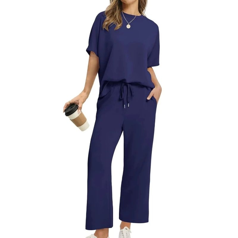 Angelina™ | Casual Top and Pants Set