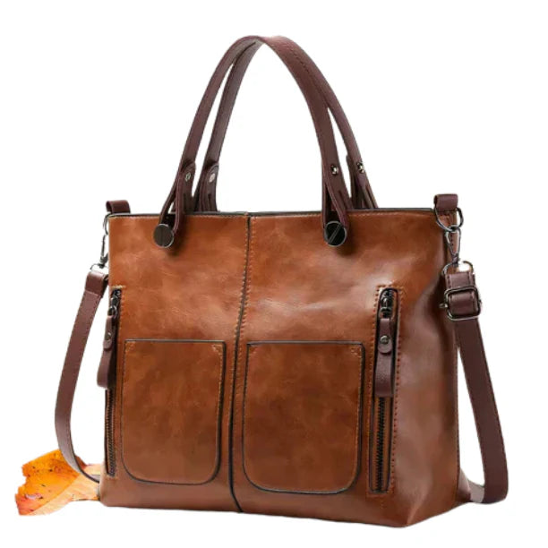 Gisela™ Vintage-style shoulder bag