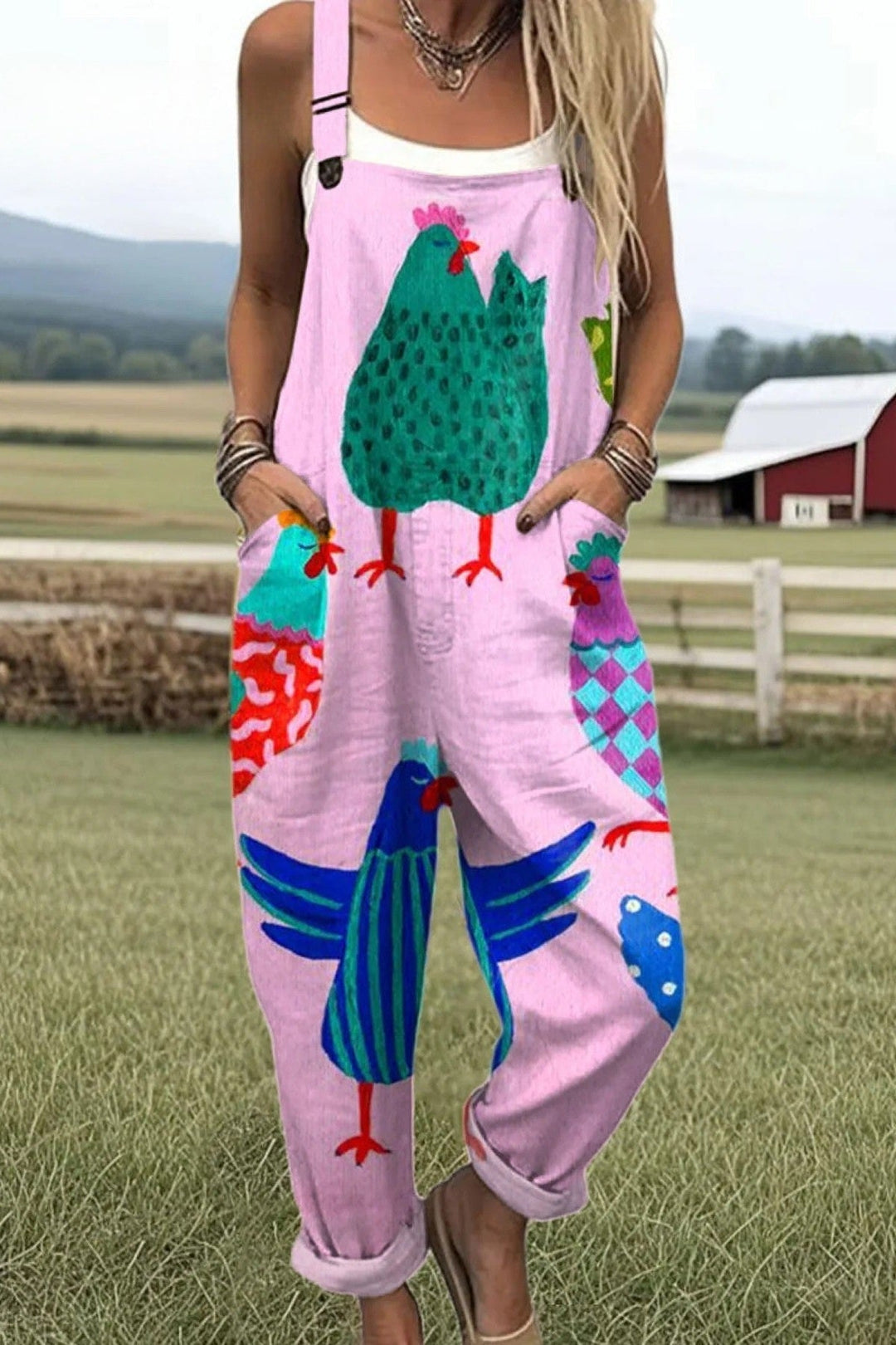 Farmyard Festival Jumpsuit
