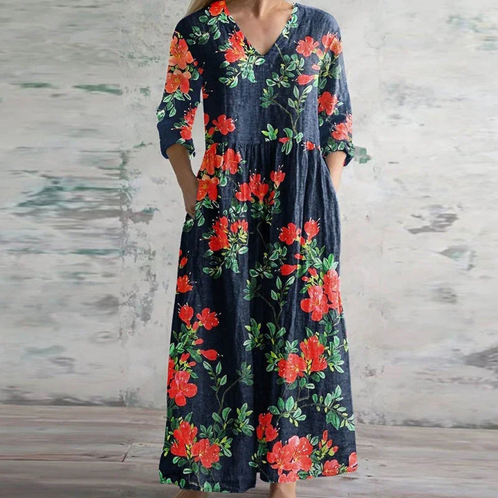 Anais Maxi Dress - Effortless Style in Luxurious Softness