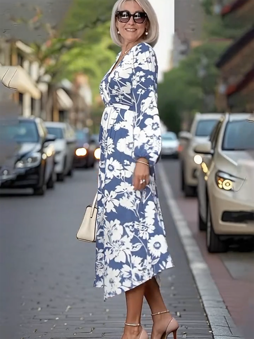 Meloni | Floral 3D Print Maxi Dress