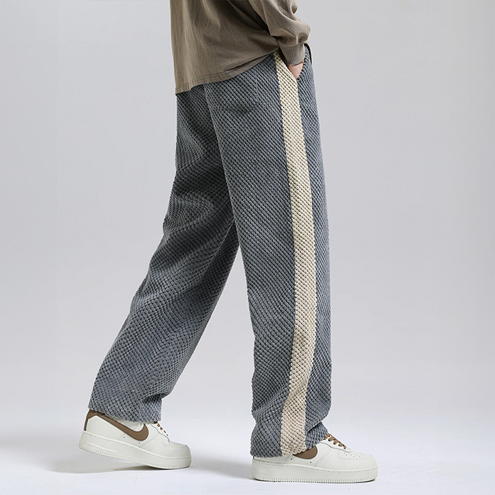 Bannon Waffle-Knit Corduroy Joggers