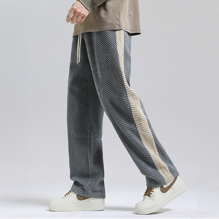 Bannon Waffle-Knit Corduroy Joggers