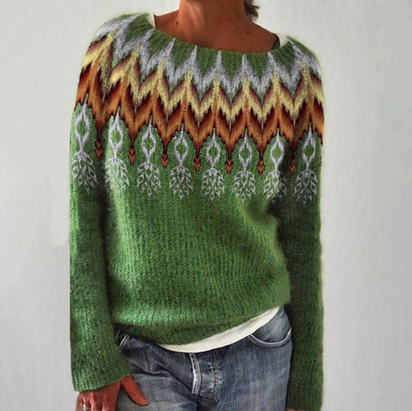 Nefra Icelandic Sweater