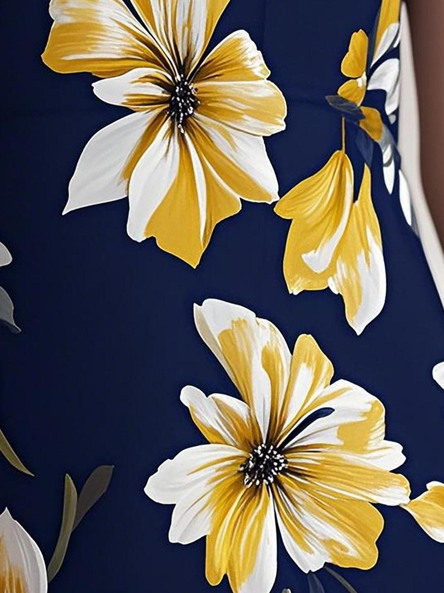 La Pua | Chic Floral Maxi Dress