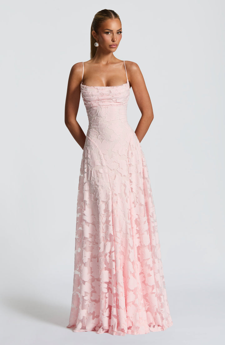 Athena™ | Lace Corset Maxi Dress