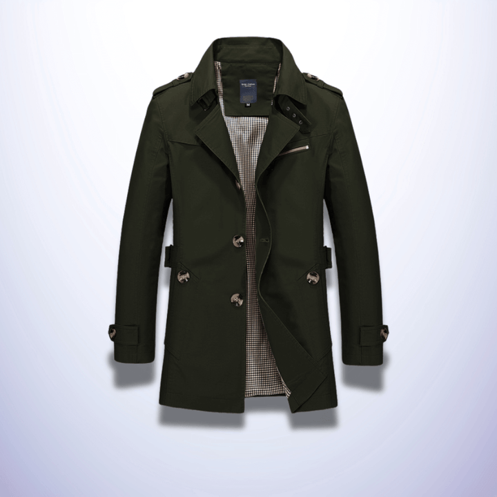 LEDUNTINO Long Section Trench Coat