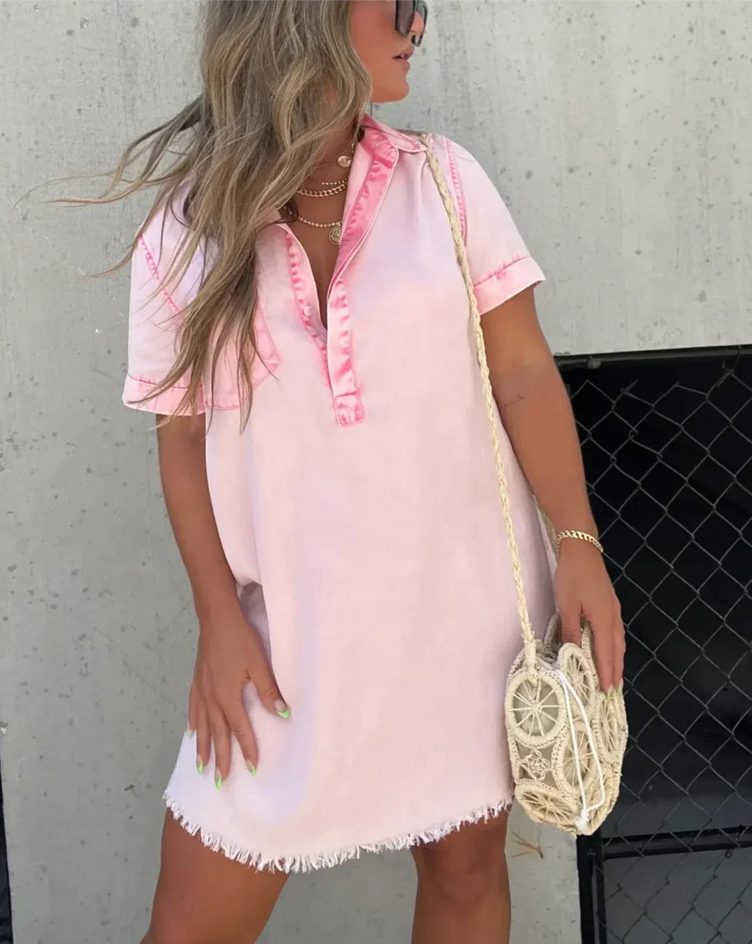 Adanni - Denim Shirt Dress Style