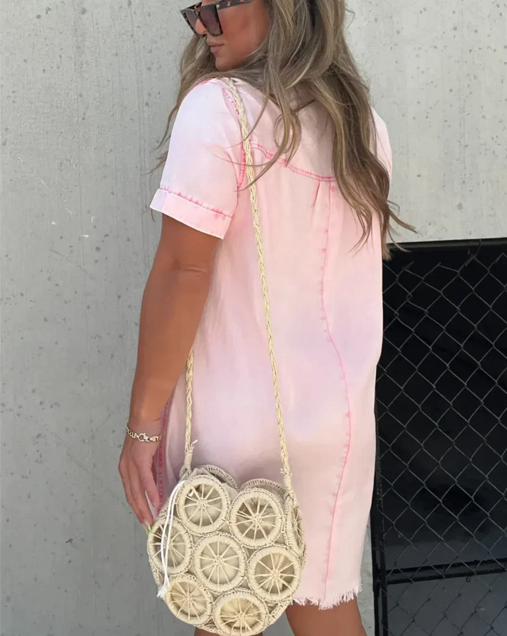 Adanni - Denim Shirt Dress Style