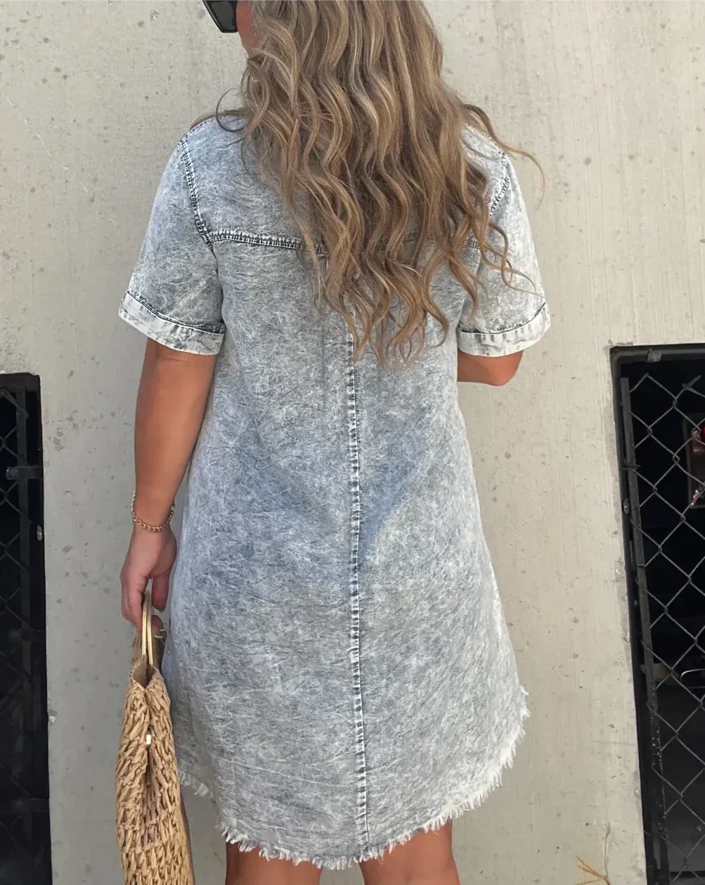 Adanni - Denim Shirt Dress Style
