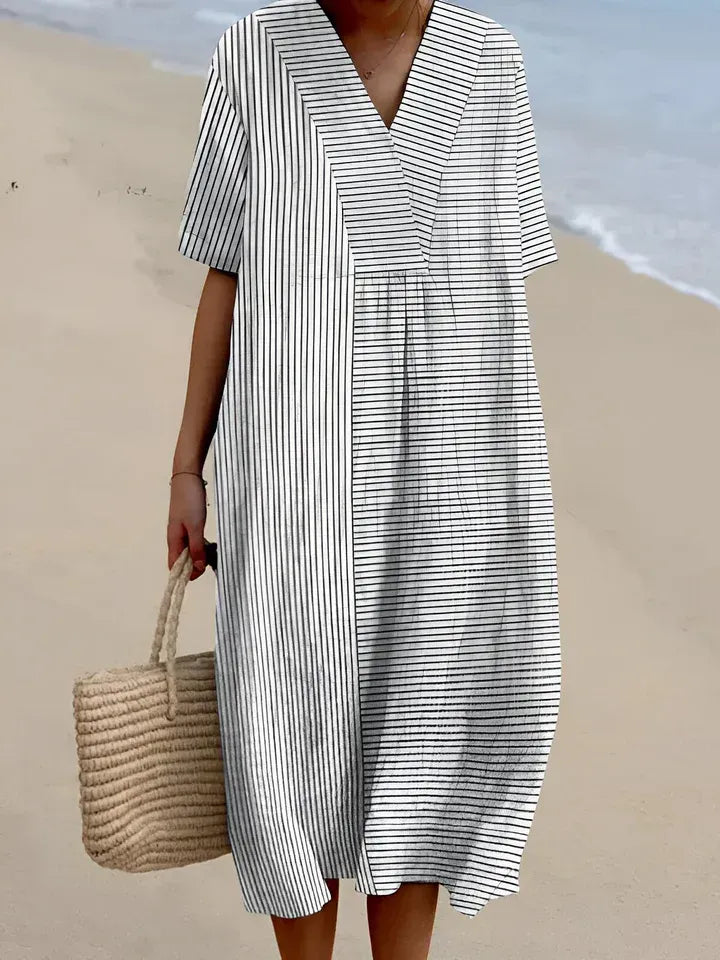 LANA - MIDI PRINTED DRESS