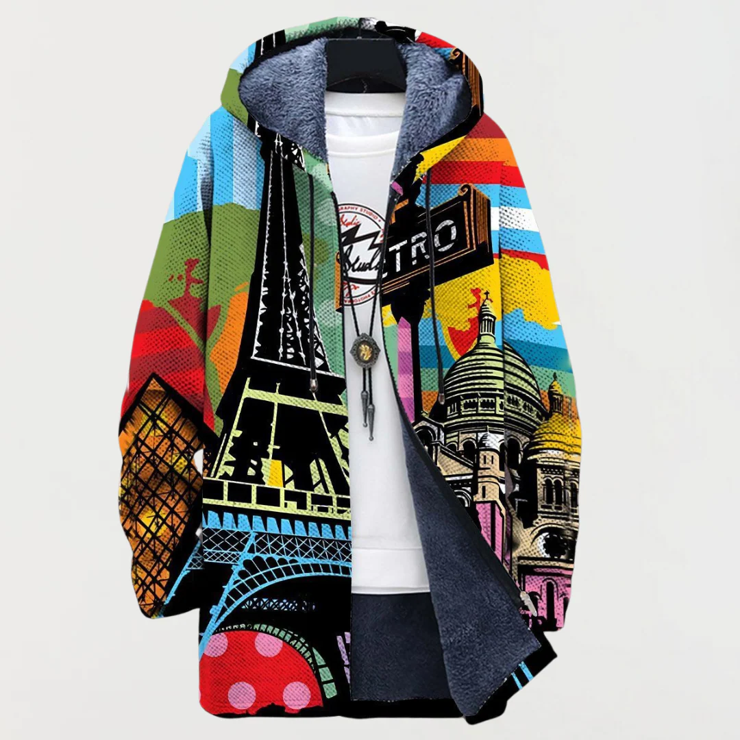 Evelina – A Luxe Jacket Blending Fashion and Artistry