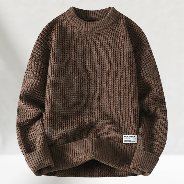 Rowan - Round Neck Knitted Sweater
