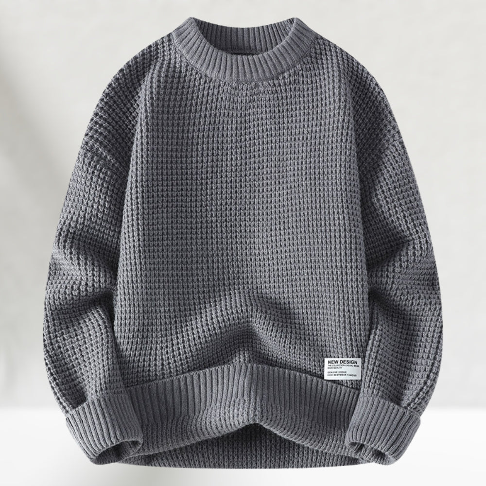 Rowan - Round Neck Knitted Sweater
