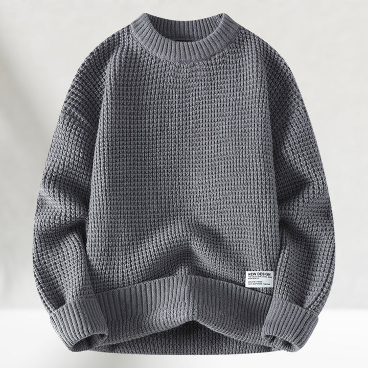 Rowan - Round Neck Knitted Sweater