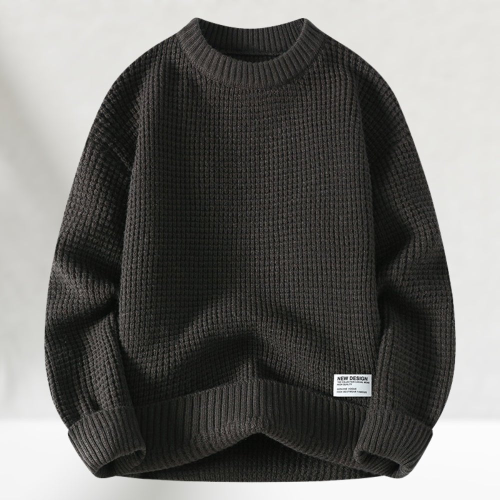 Rowan - Round Neck Knitted Sweater
