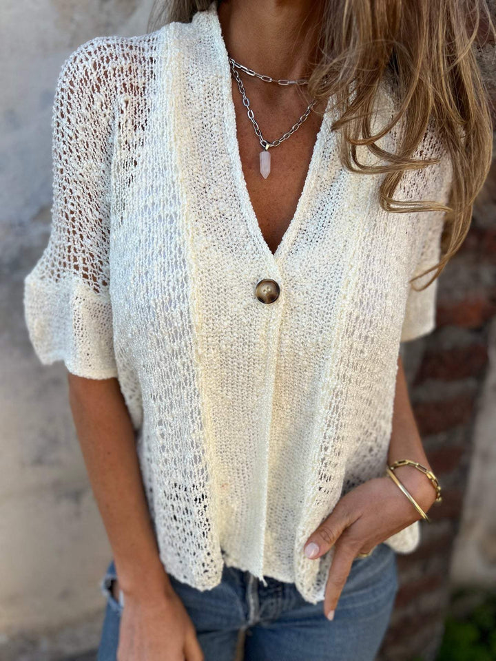 Marie™ - Chic Textured Blouse