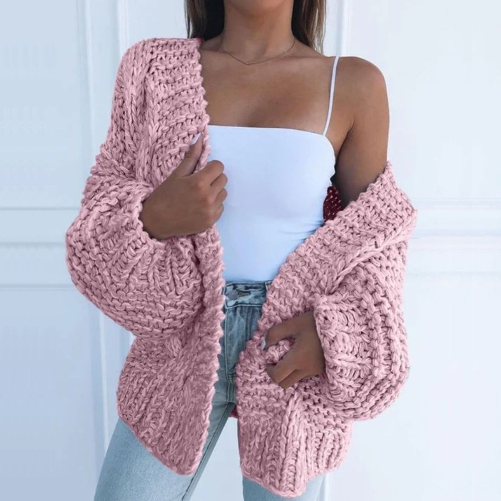Dalia™ – Chunky Knit Relaxed Cardigan