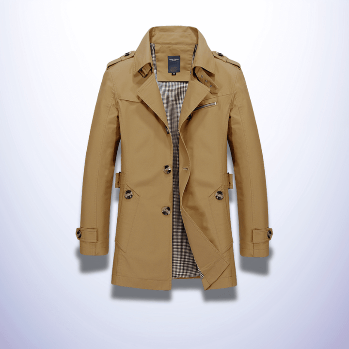 LEDUNTINO Long Section Trench Coat
