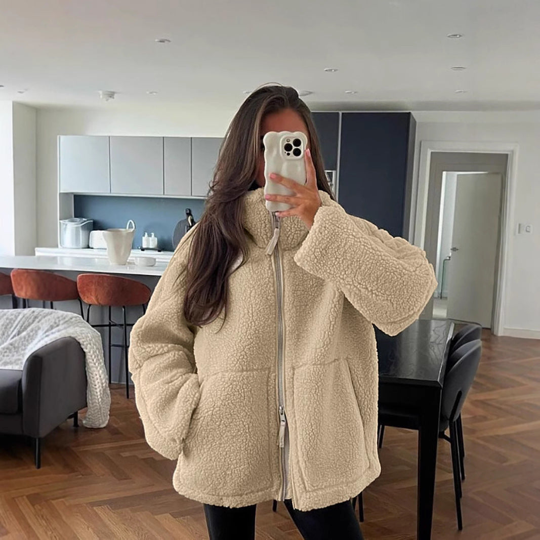ANNAMARIE - STYLISH TEDDY JACKET