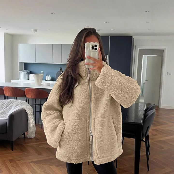 ANNAMARIE - STYLISH TEDDY JACKET