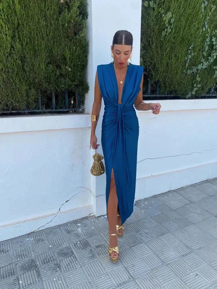 Cordelia | Elegant Draped Dress