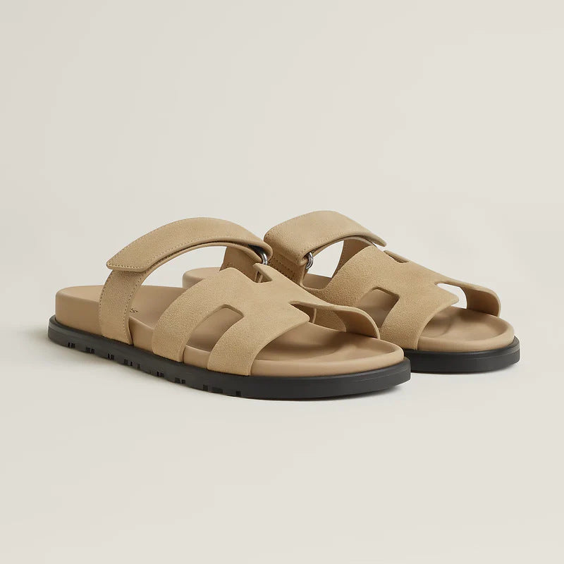 Chiara | Flat Cross Strap Sandals