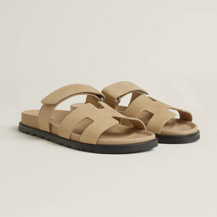 Chiara | Flat Cross Strap Sandals