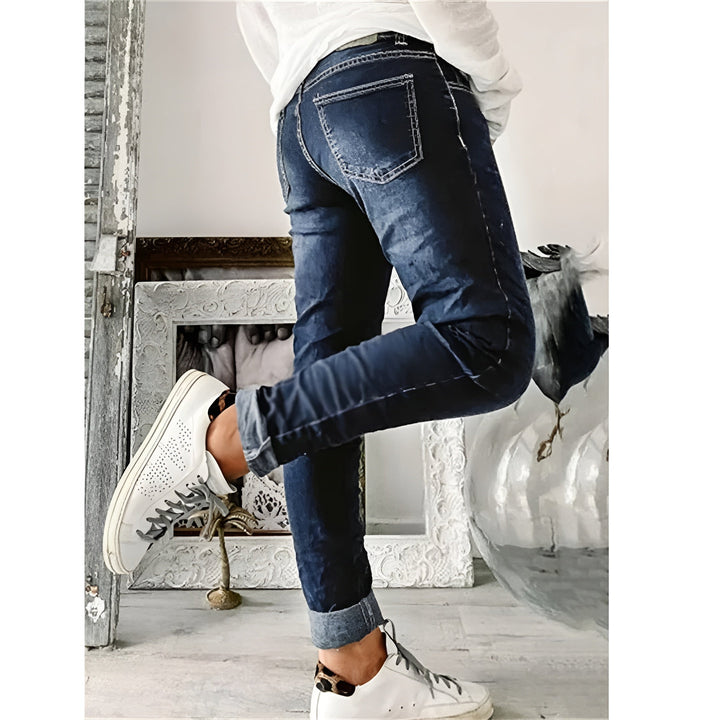 Sarah™ | Denim Trousers – Comfort & Style in Perfect Harmony